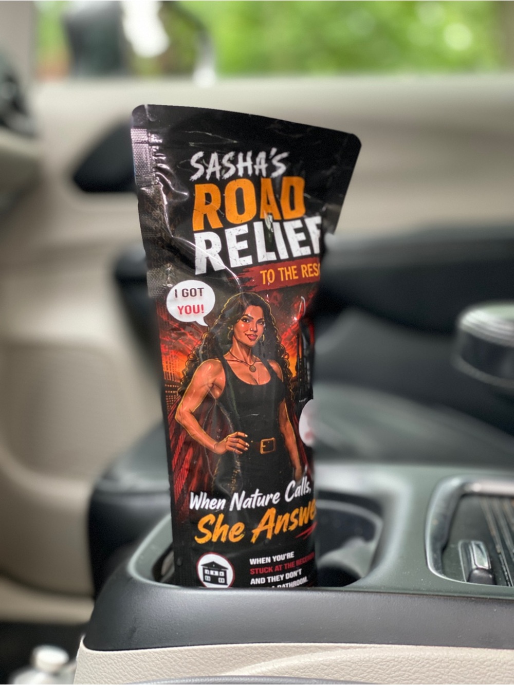 Sasha’s Road Relief Disposable Urine Bag / Pee Bag - Made for Truckers / Drivers